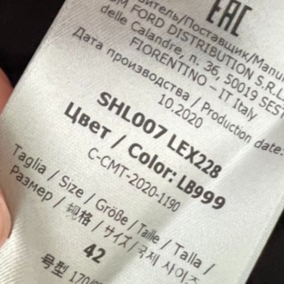 Tom Ford leather black shorts size 42 - Picture 6 of 9